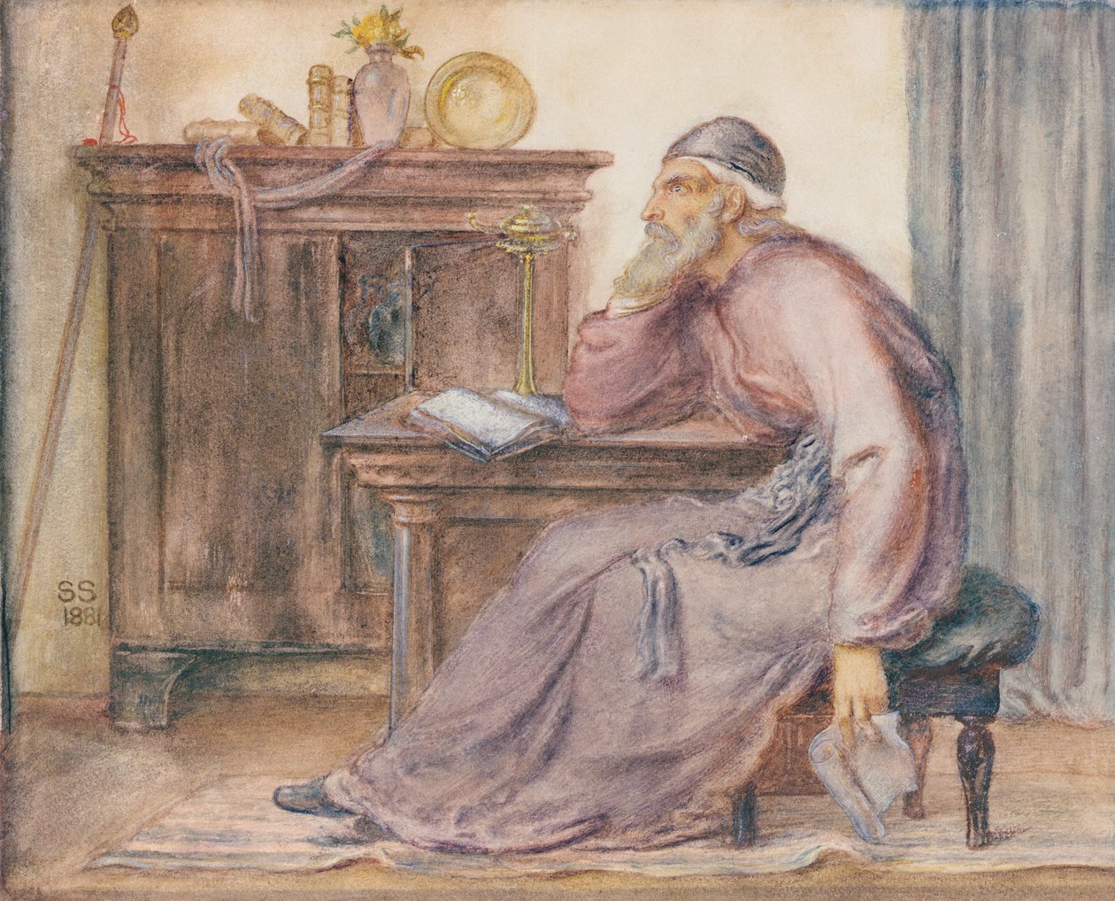 Der Seher von Simeon Solomon