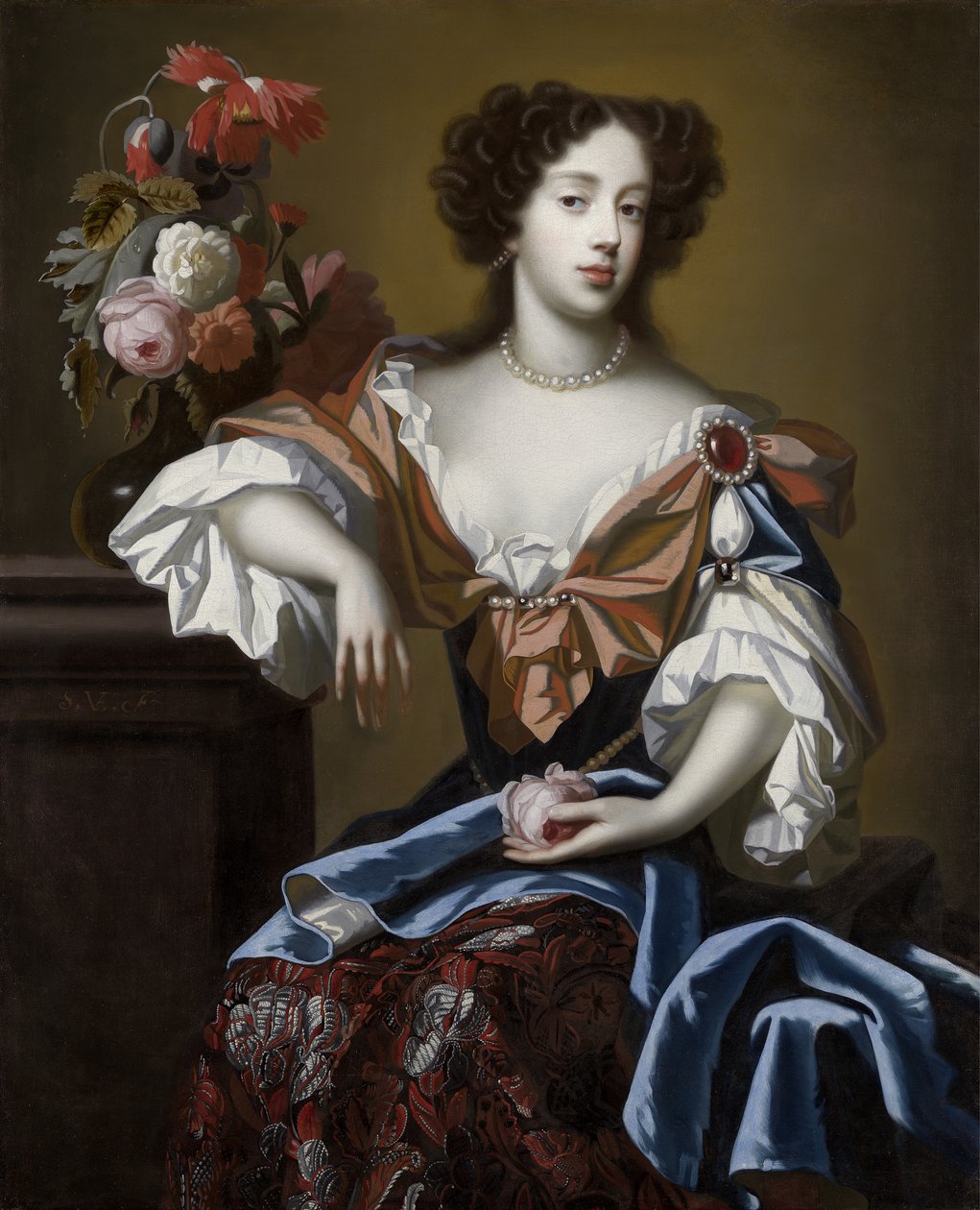 Maria von Modena (1658-1718), ca. 1680 von Simon Peeterz Verelst