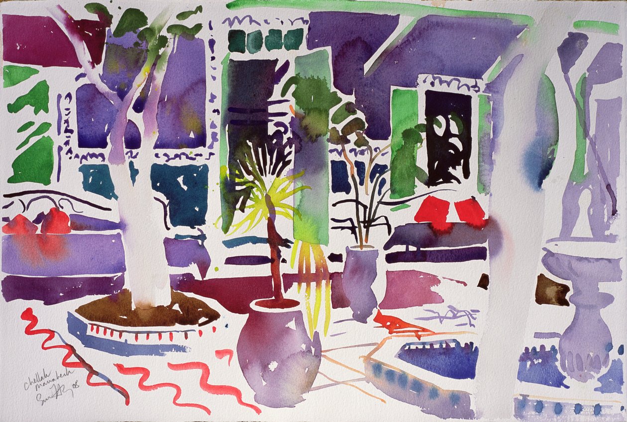 Chellah Marrakesch von Simon Fletcher