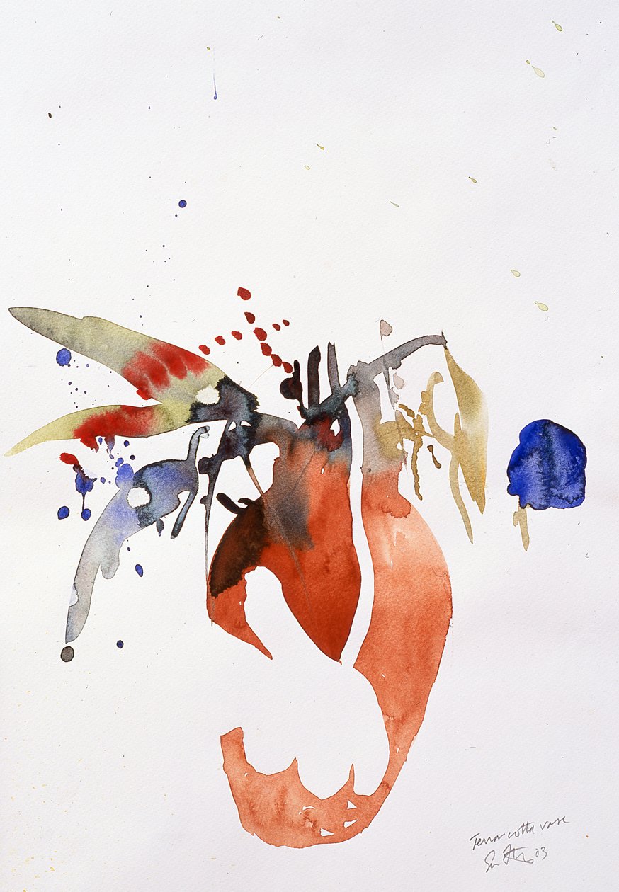 Terrakotta-Vase, 2003 von Simon Fletcher