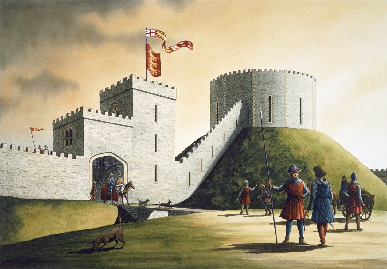 Pickering Castle von Simon Hayfield