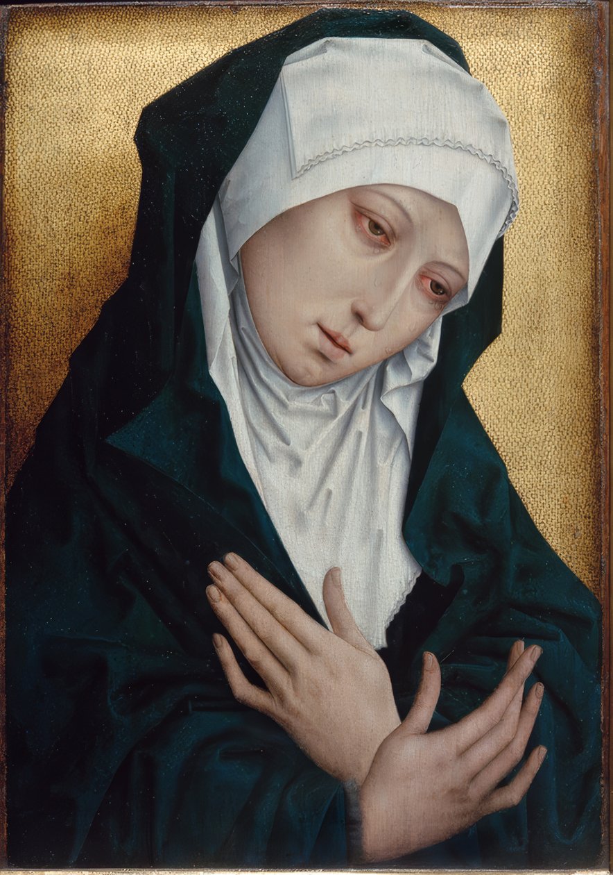 Mater Dolorosa von Simon Marmion (Werkstatt)