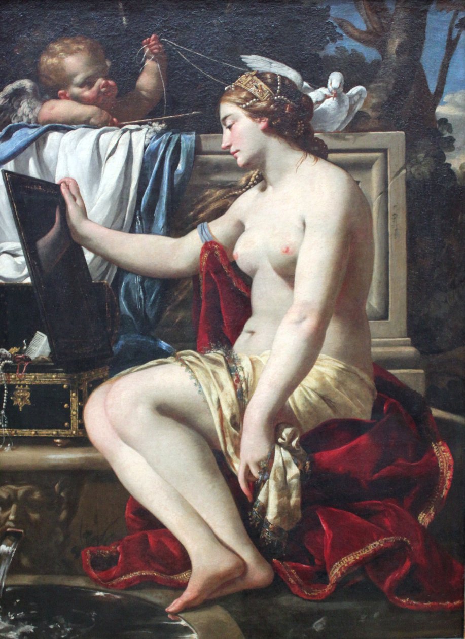 Die Toilette der Venus von Simon Vouet