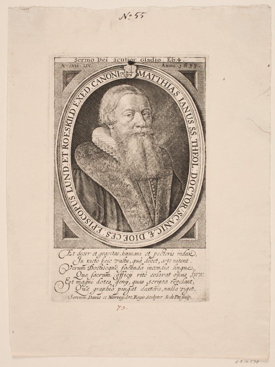 Bischof Mads Jensen von Simon de Pas