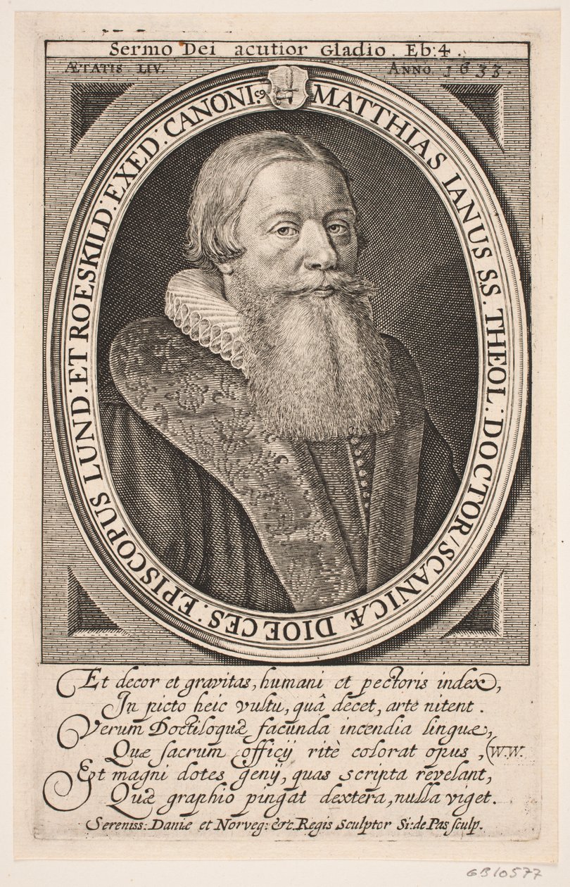 Bischof Mads Jensen von Simon de Pas