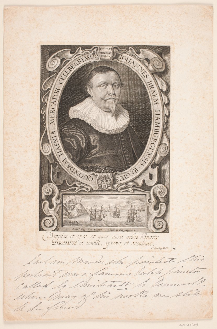 Kaufmann Johan Braem von Simon de Pas