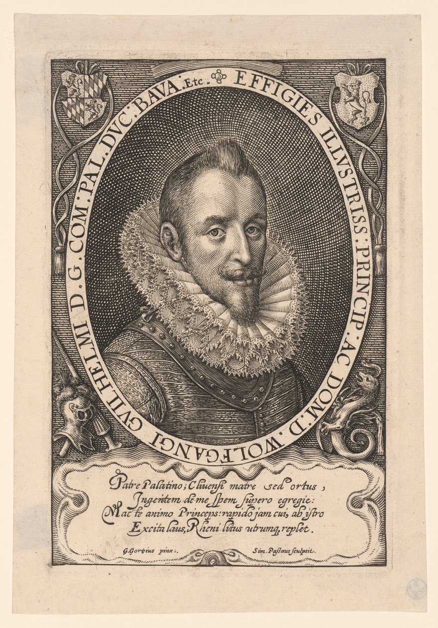 Wolfgang Wilhelm, Pfalzgraf von Simon van de Passe