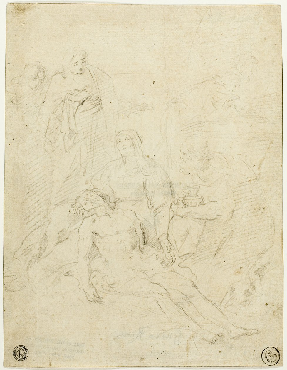 Pietà von Simone Cantarini