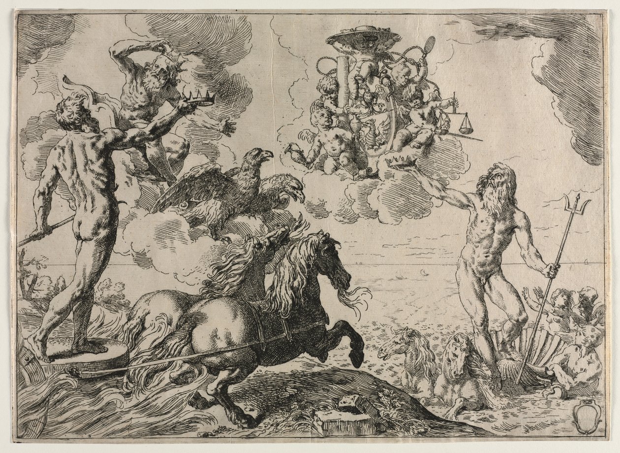 Quos Ego von Simone Cantarini
