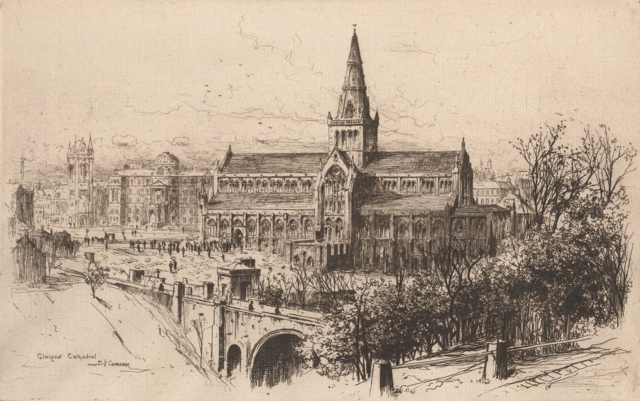 Glasgow Kathedrale von Sir David Young Cameron