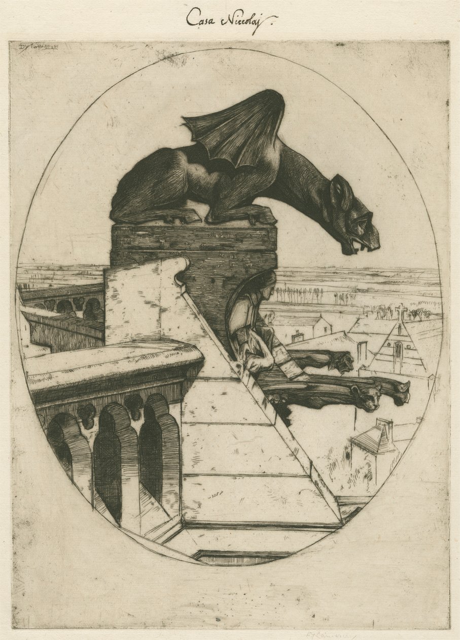Die Chimäre von Amiens von Sir David Young Cameron