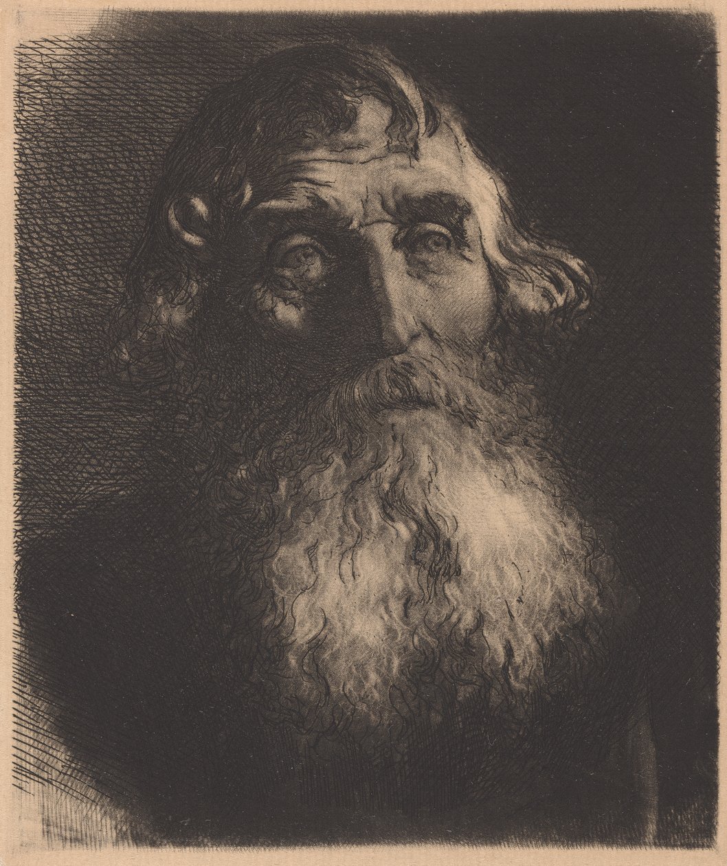 Alter Mann von Sir Hubert von Herkomer