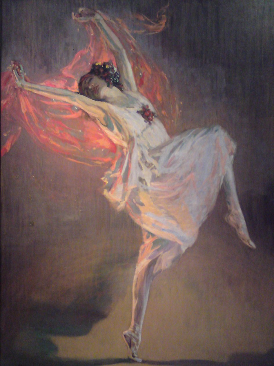 Ballerina Anna Pawlowa 1881-1931, 1910er von Sir John Lavery