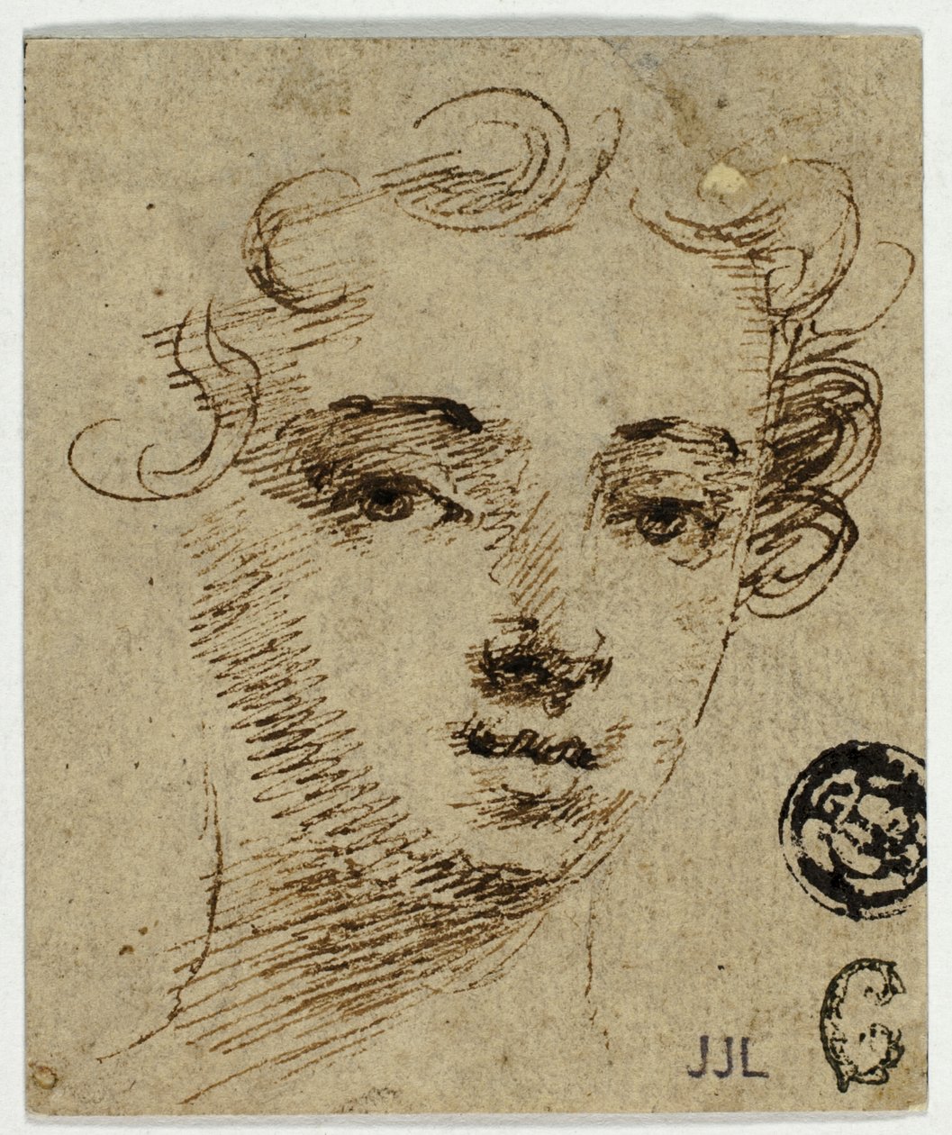 Kopf einer jungen Frau von Sir Peter Lely