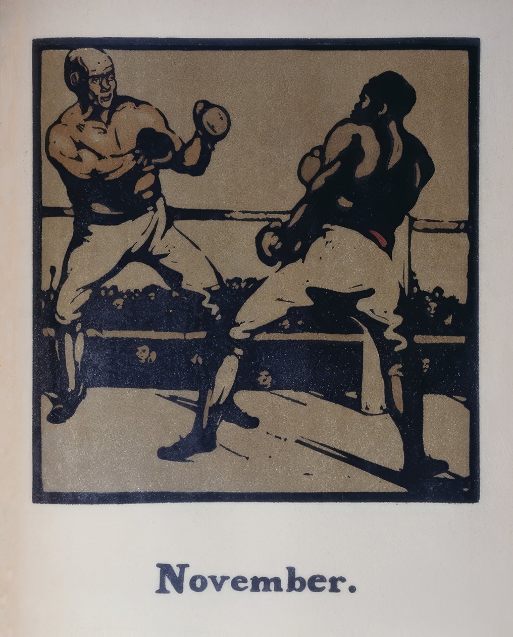Boxen von Sir William Nicholson