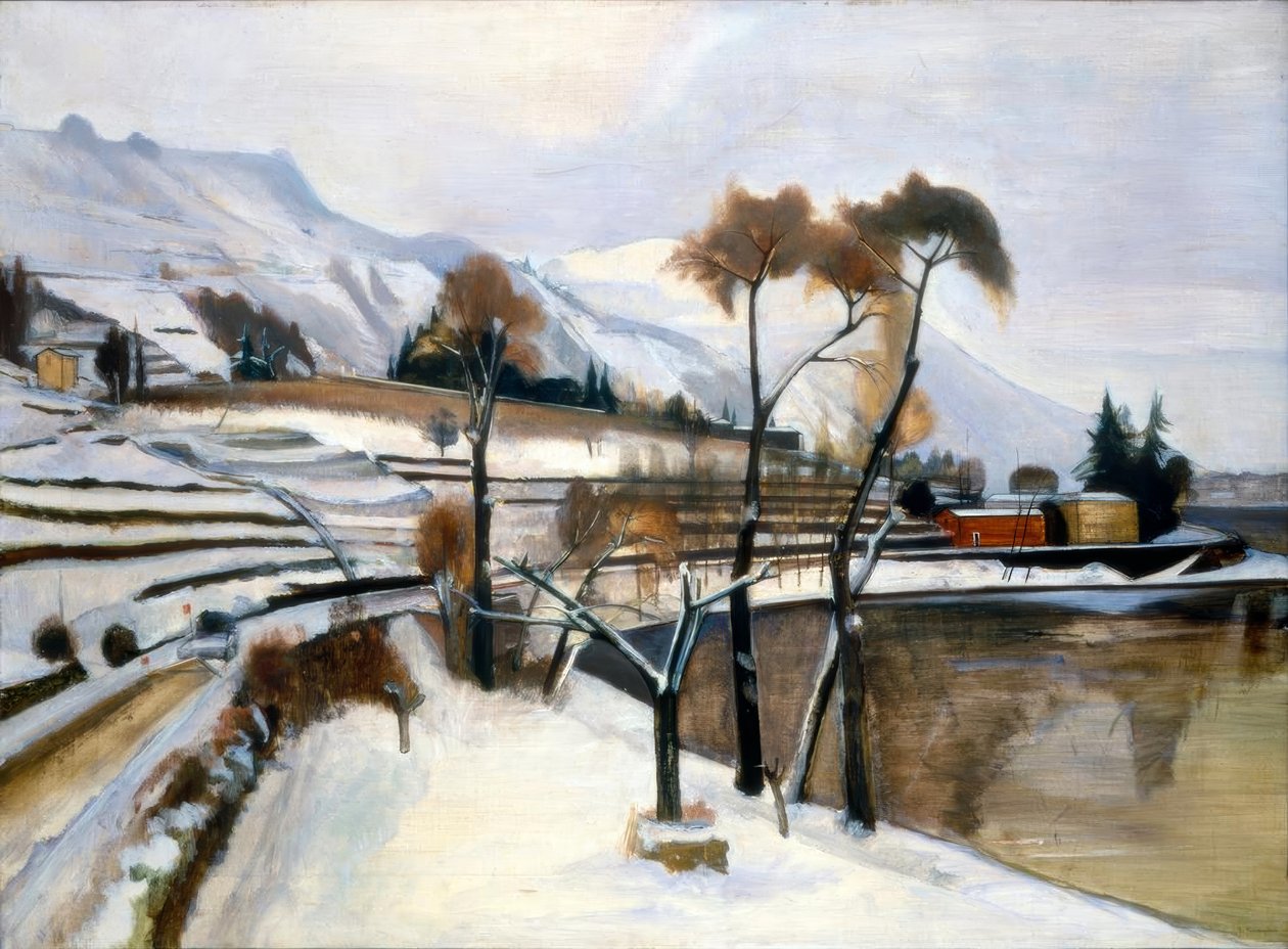 Winterlandschaft von Siro Penagini