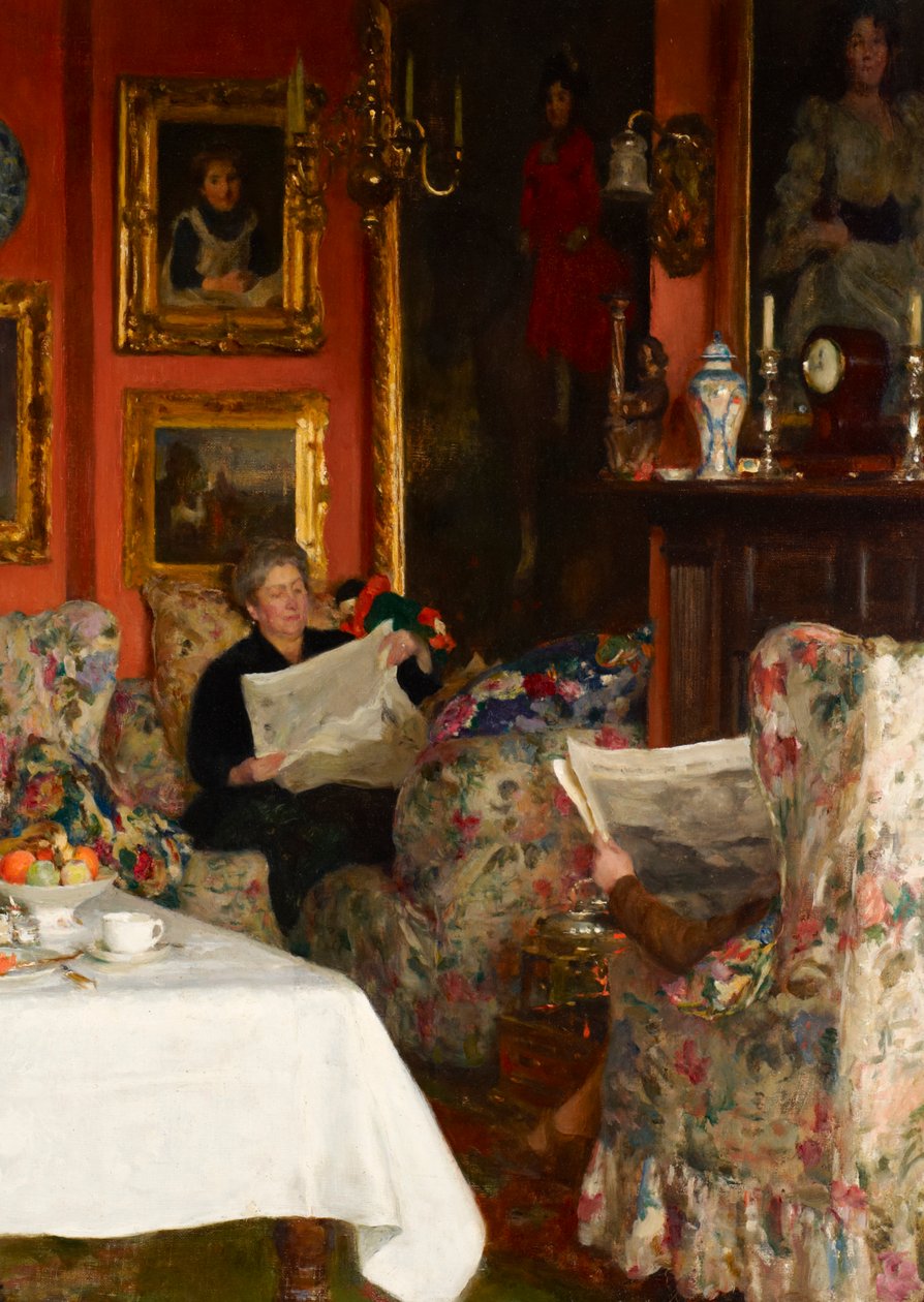 Der Frühstückstisch von Solomon Joseph Solomon