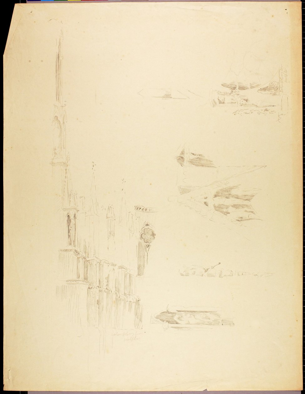 Kathedralenstudien von Solon H. Borglum