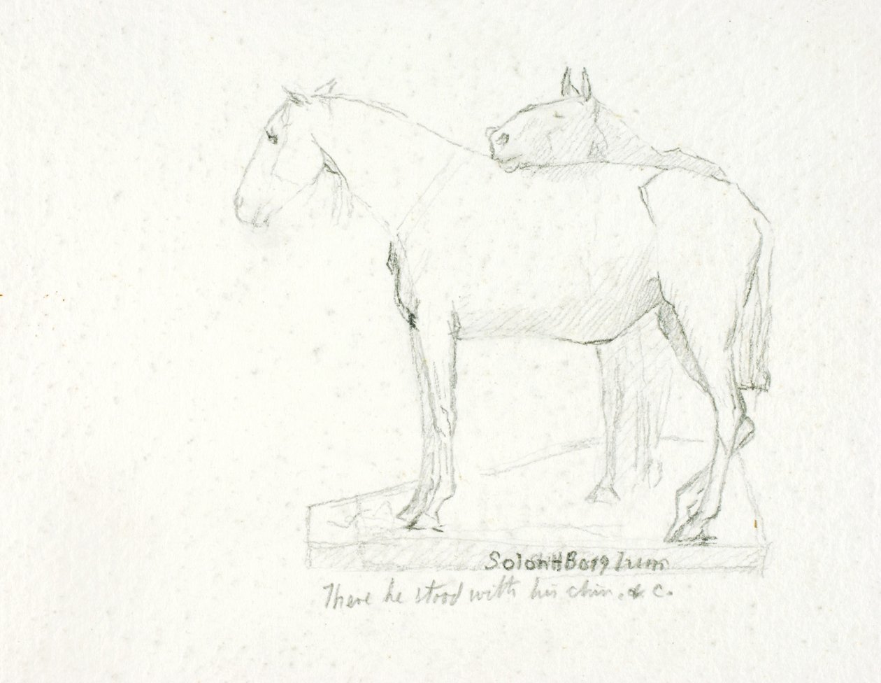 Schneeverwehung von Solon H. Borglum