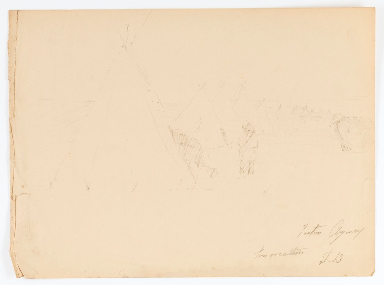 Yankton-Agentur von Solon H. Borglum