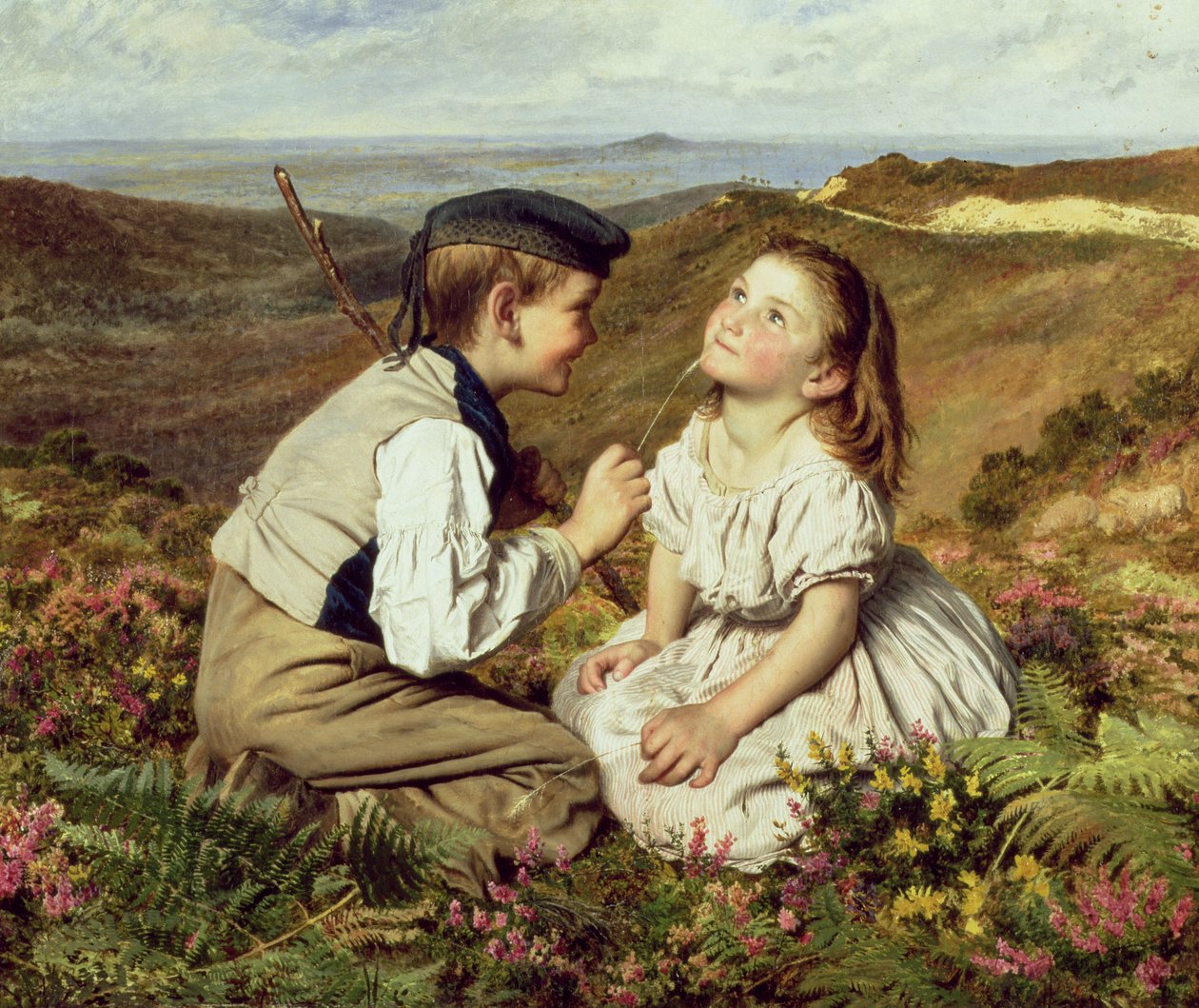 Touch and Go, to Laugh or No von Sophie Gengembre Anderson