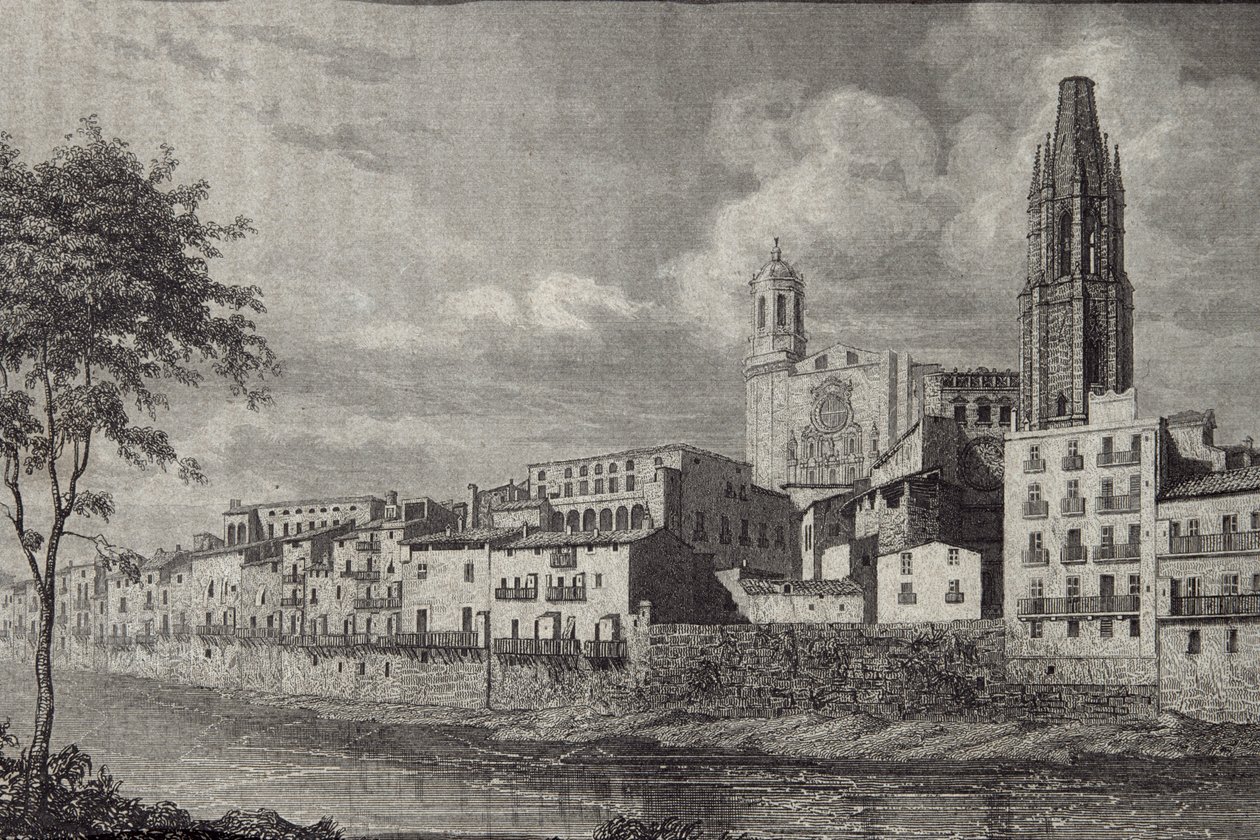 Gerona, Spanien, im 17. Jahrhundert von Spanish School