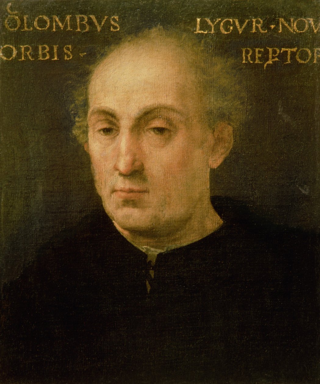 Porträt von Christoph Kolumbus (1451-1506) von Spanish School