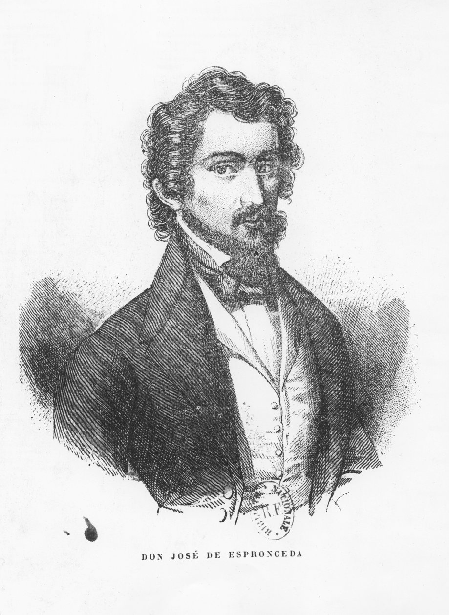 Don José de Espronceda von Spanish School
