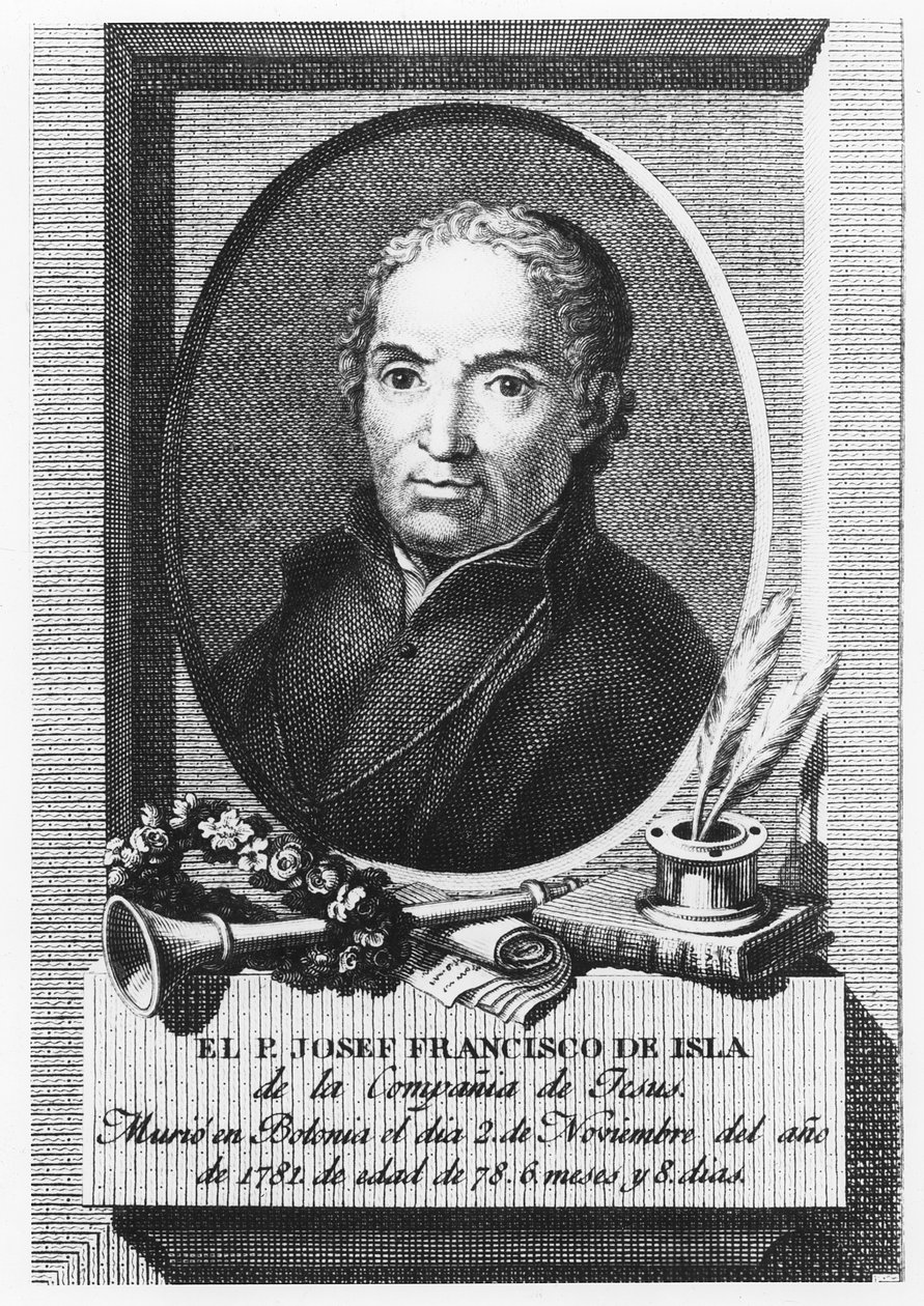 José Francisco de Isla (Gravur) von Spanish School