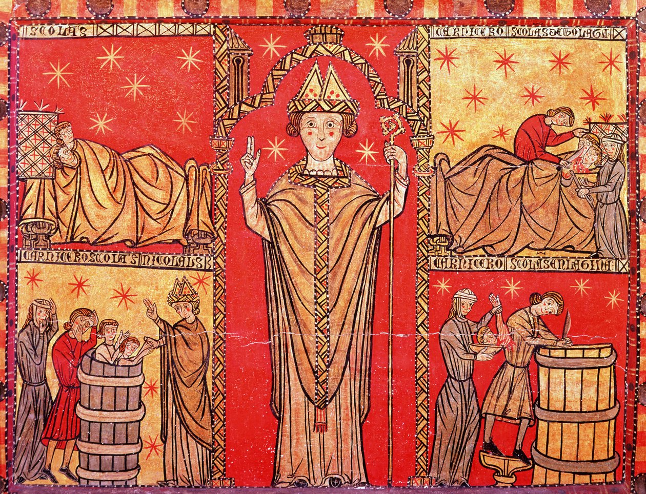 St. Nikolaus von Bari von Spanish School