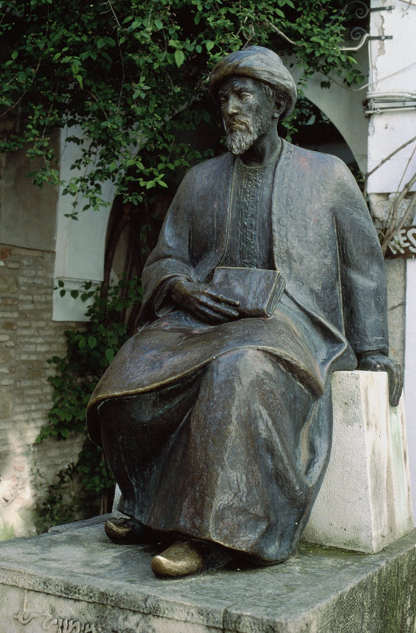 Statue von Moses Maimonides von Spanish School