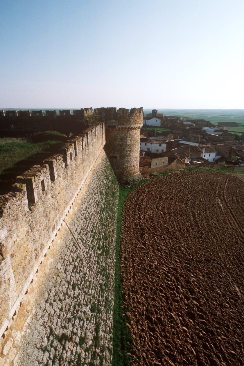 Blick von den Wehrmauern von Spanish School