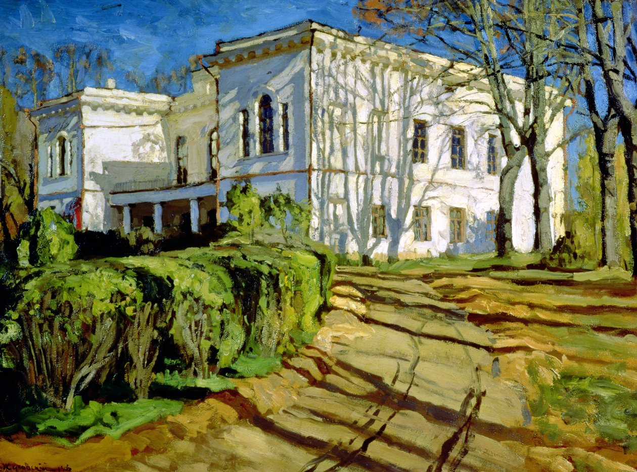 Weißes Haus, 1906 von Stanislav Julianovic Zukovskij