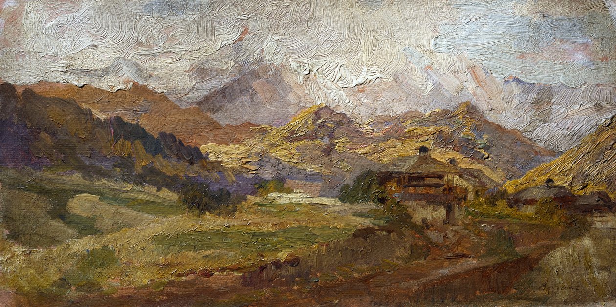 Berg Spluga, von Stefano Bersani (1872-1914) von Stefano Bersani