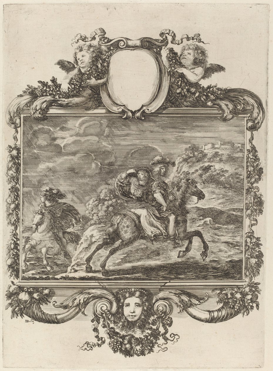 Clovis und Clotilda von Stefano della Bella
