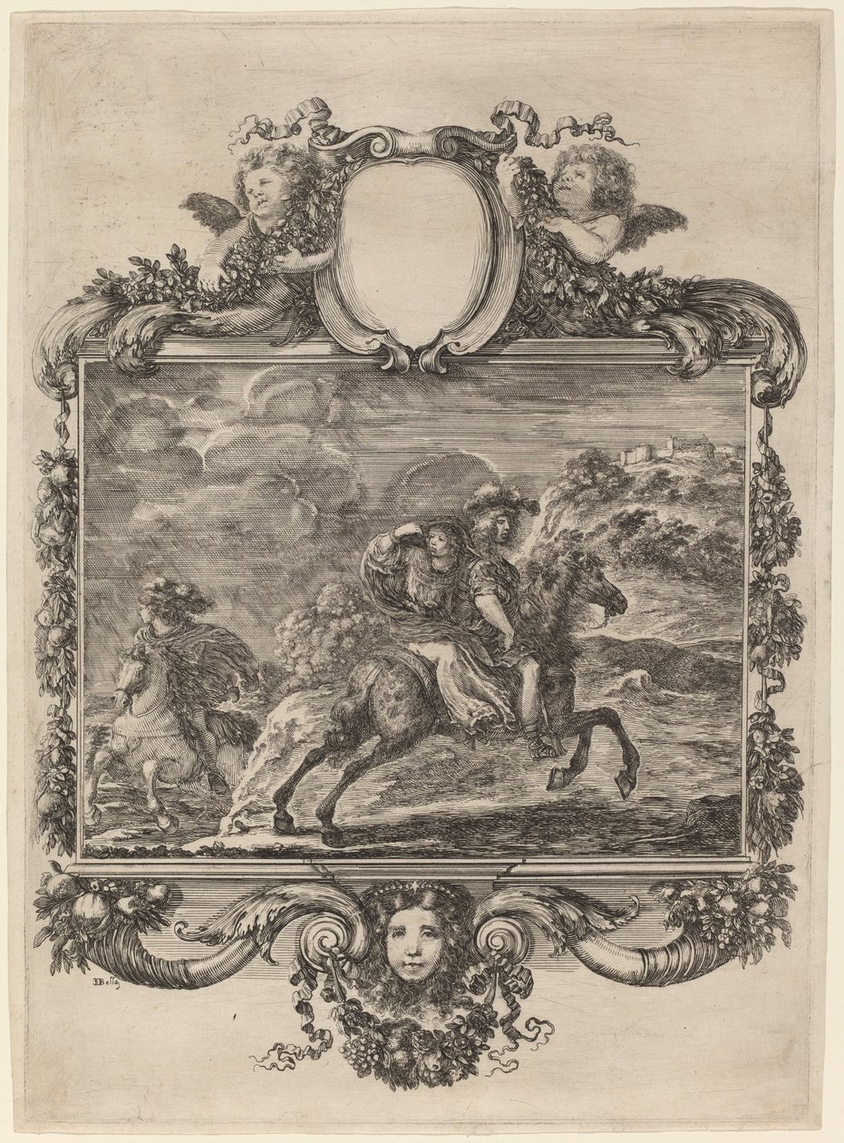 Clovis und Clotilda von Stefano della Bella