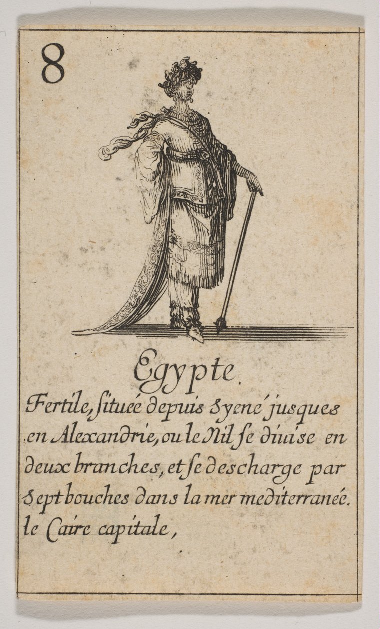 Ägypten, 1644 von Stefano della Bella