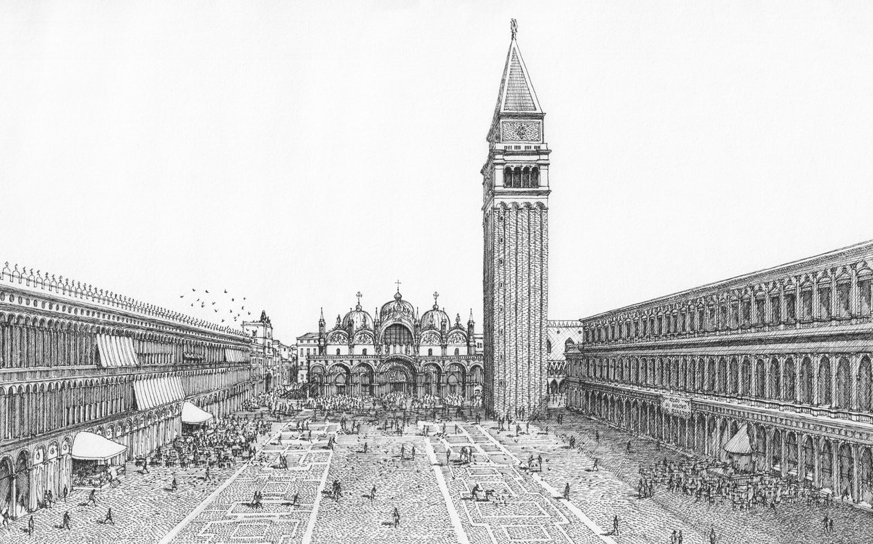 Piazza San Marco, Venedig, heute von Stephen Conlin