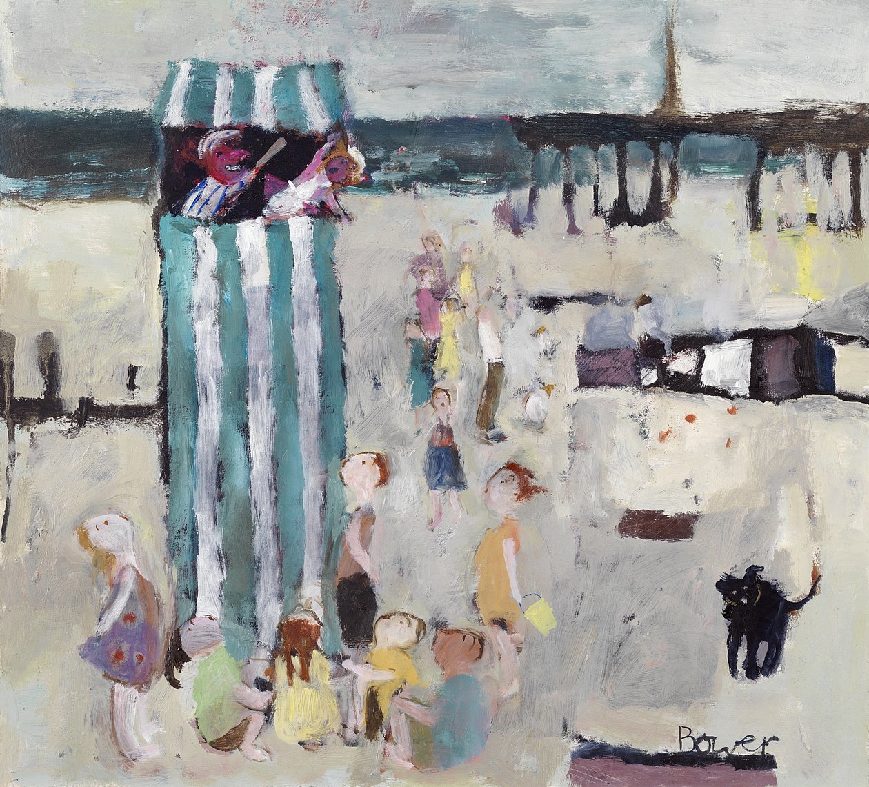 Punch und Judy, 2008 von Susan Bower