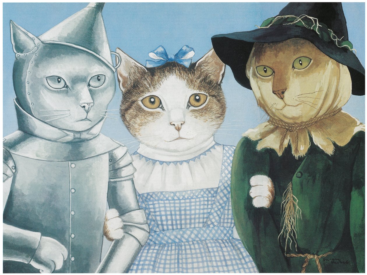 Illustration aus dem Film Cats von Susan Herbert