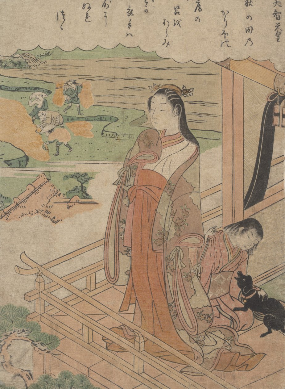 Sympathie, ca. 1768 von Suzuki Harunobu