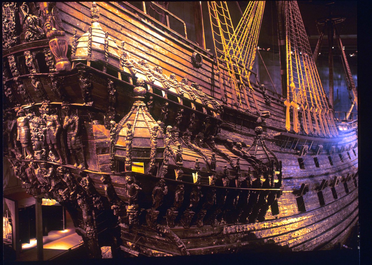 Vasa Kriegsschiff von Swedish School