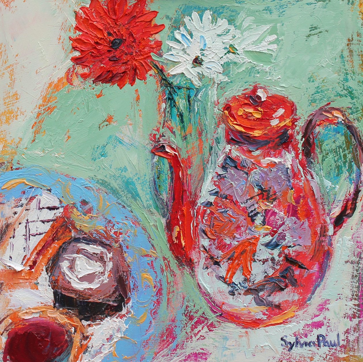 Teestunde von Sylvia Paul
