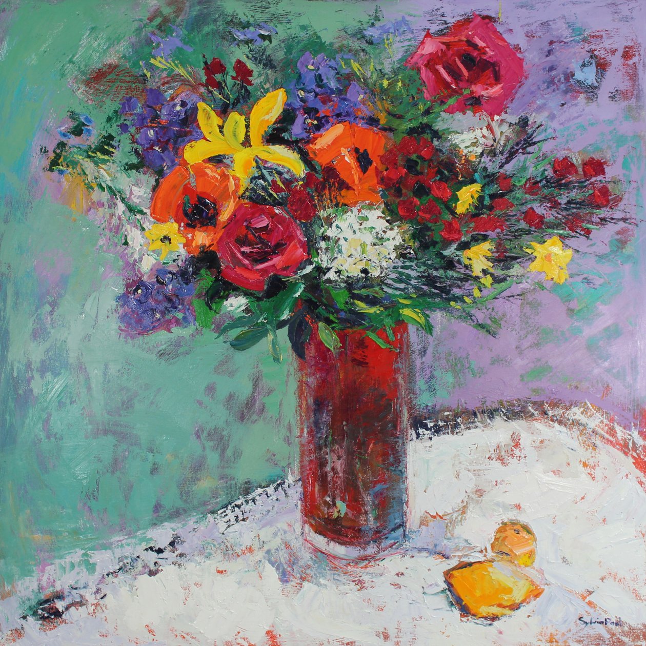 Frische Blumen von Sylvia Paul