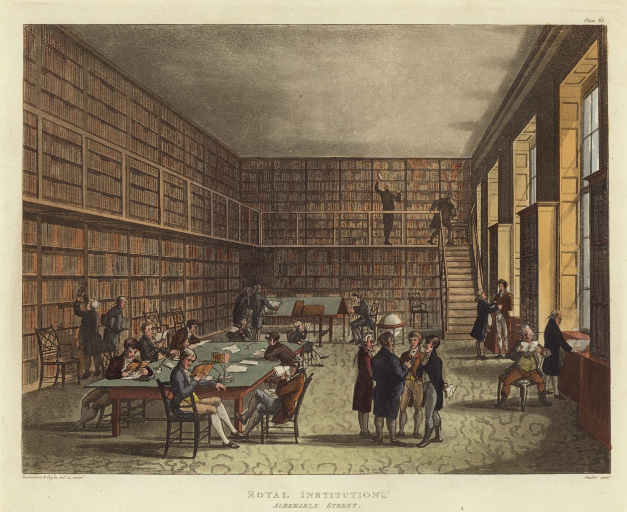 Royal Institution von Pugin and Rowlandson