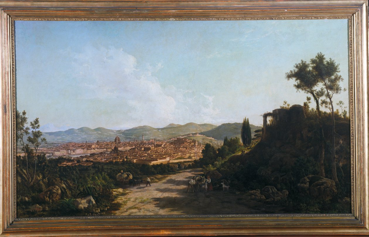 Blick auf Florenz von Bellosguardo von T. Smith