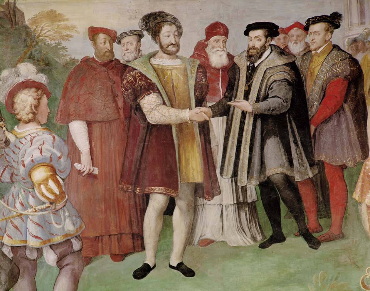 Der Waffenstillstand von Nizza zwischen Franz I. und Karl V. aus dem 