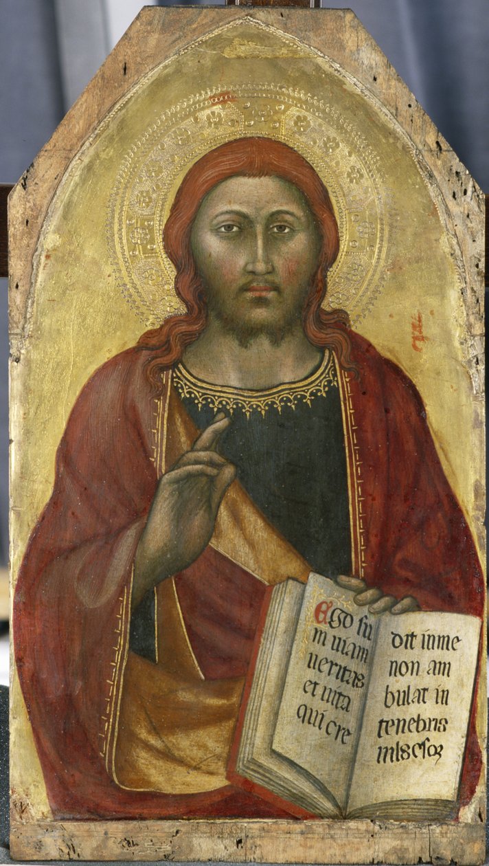 Christus segnet von Taddeo di Bartolo