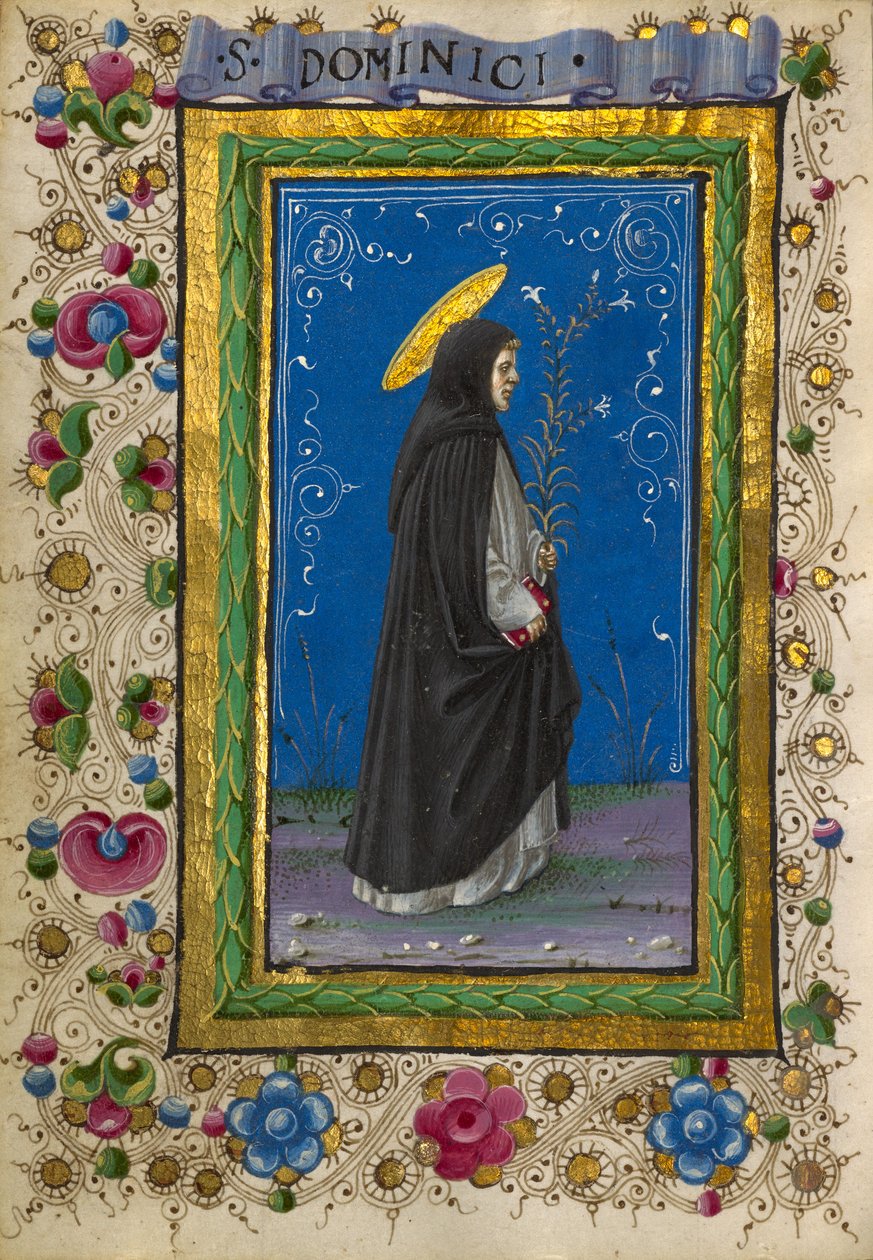 Heiliger Dominikus von Taddeo Crivelli