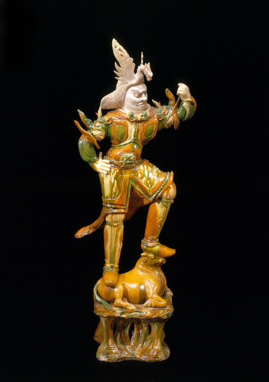 Wächterfigur (Lokapala) von Tang Dynasty Chinese School